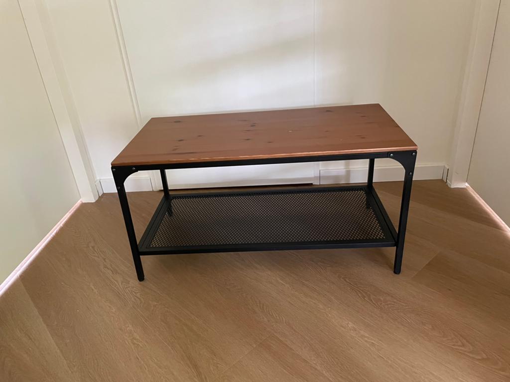 IKEA Fjallbo salontafel, Ophalen, Gebruikt, 100 tot 150 cm, 25 tot 50 cm