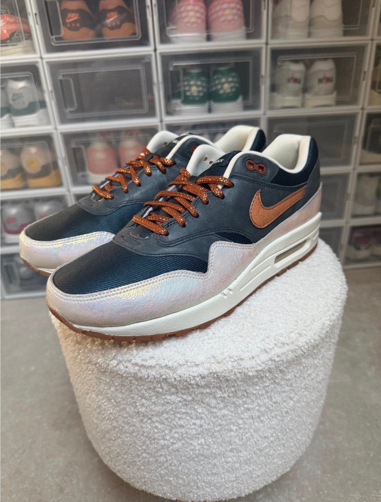 Nike Air Max 1 “ID by You”, Ophalen of Verzenden, Zo goed als nieuw, Overige kleuren