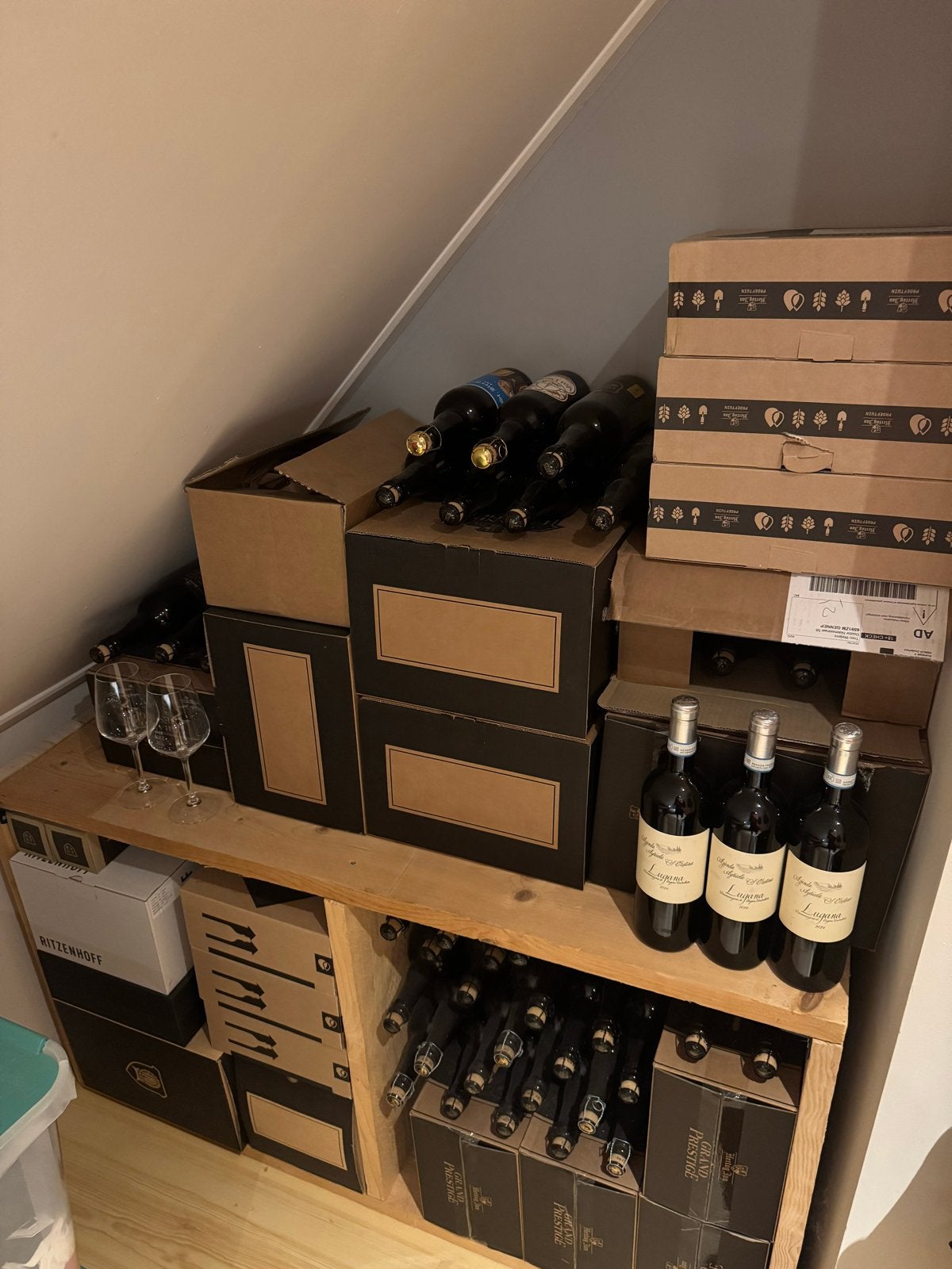 Complete collectie Hertog Jan Grand Prestige en glazen, Ophalen, Zo goed als nieuw
