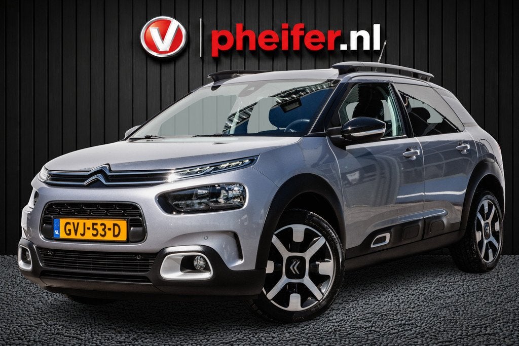 Citroën C4 Cactus 1.2 110pk PureTech Shine Panoramadak/ Cam, Auto's, Citroën, Voorwielaandrijving, Stof, Gebruikt, Euro 6