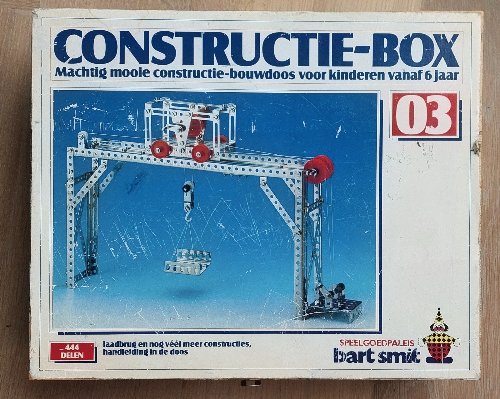 Unieke Vintage Constructie-Box (C01-04!) in houten kist, Ophalen of Verzenden, Gebruikt, Overige merken