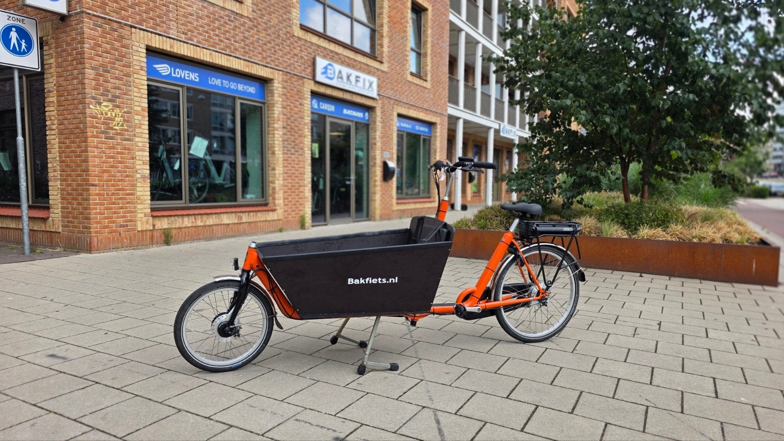 2dehands Cargo bike long bakfiets met regentent, Fietsen en Brommers, Fietsen | Bakfietsen, Overige merken, Gebruikt, Huif, Ophalen of Verzenden