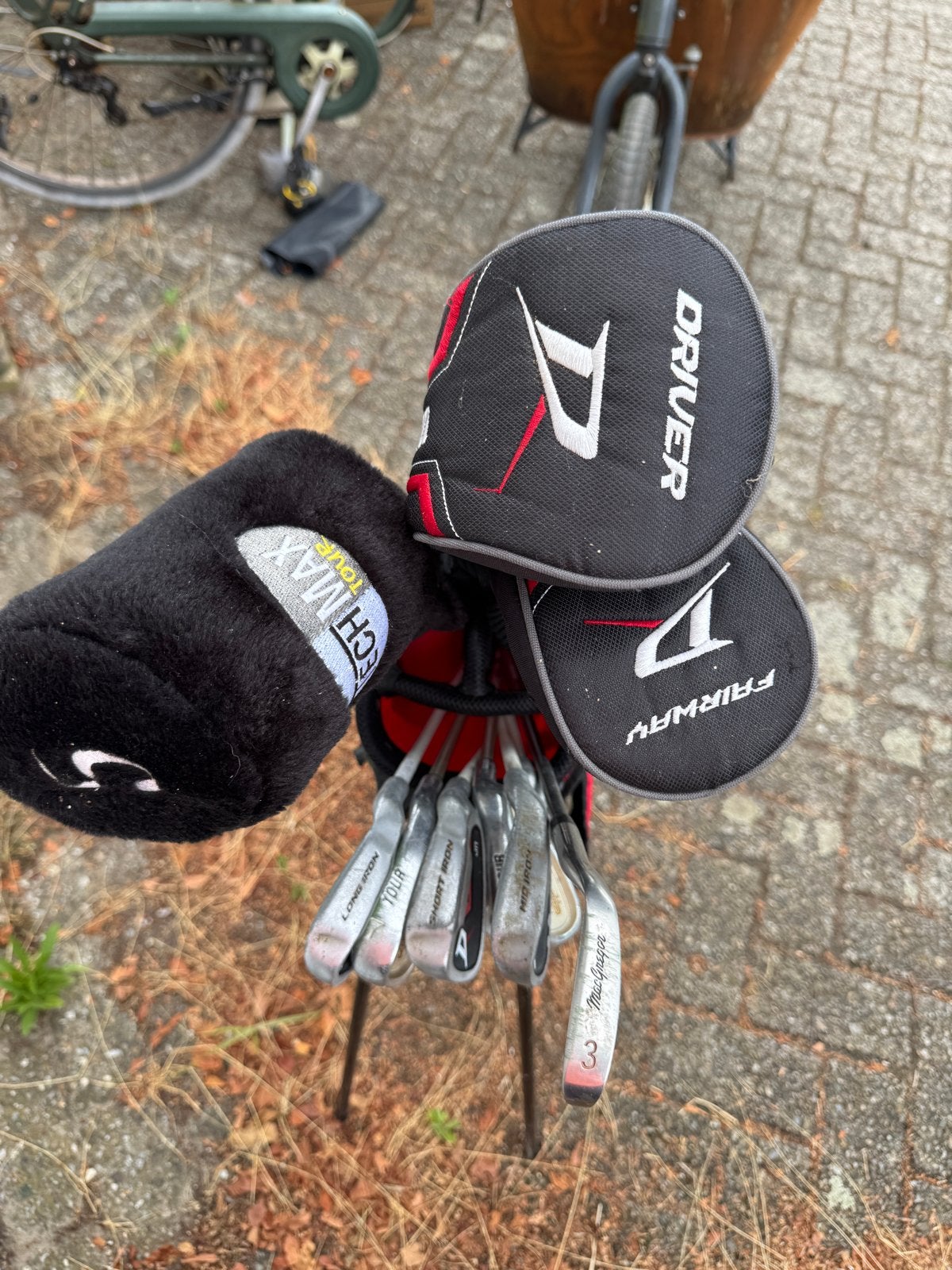 Complete junior golfset met tas Wilson Deep Red Junior flex, Ophalen of Verzenden, Gebruikt, Set, Overige merken