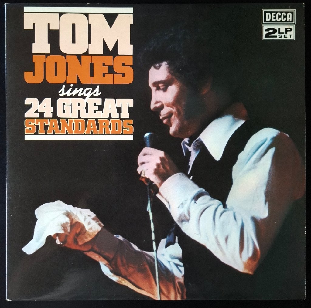 Tom Jones: Tom Jones sings 24 great standards  Lp vinyl, LP, Gebruikt, Pop, Dubbel-LP