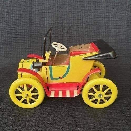 Vintage ca. 1960 blikken speelgoedauto - Tsjechoslowakije, Ophalen of Verzenden, Gebruikt