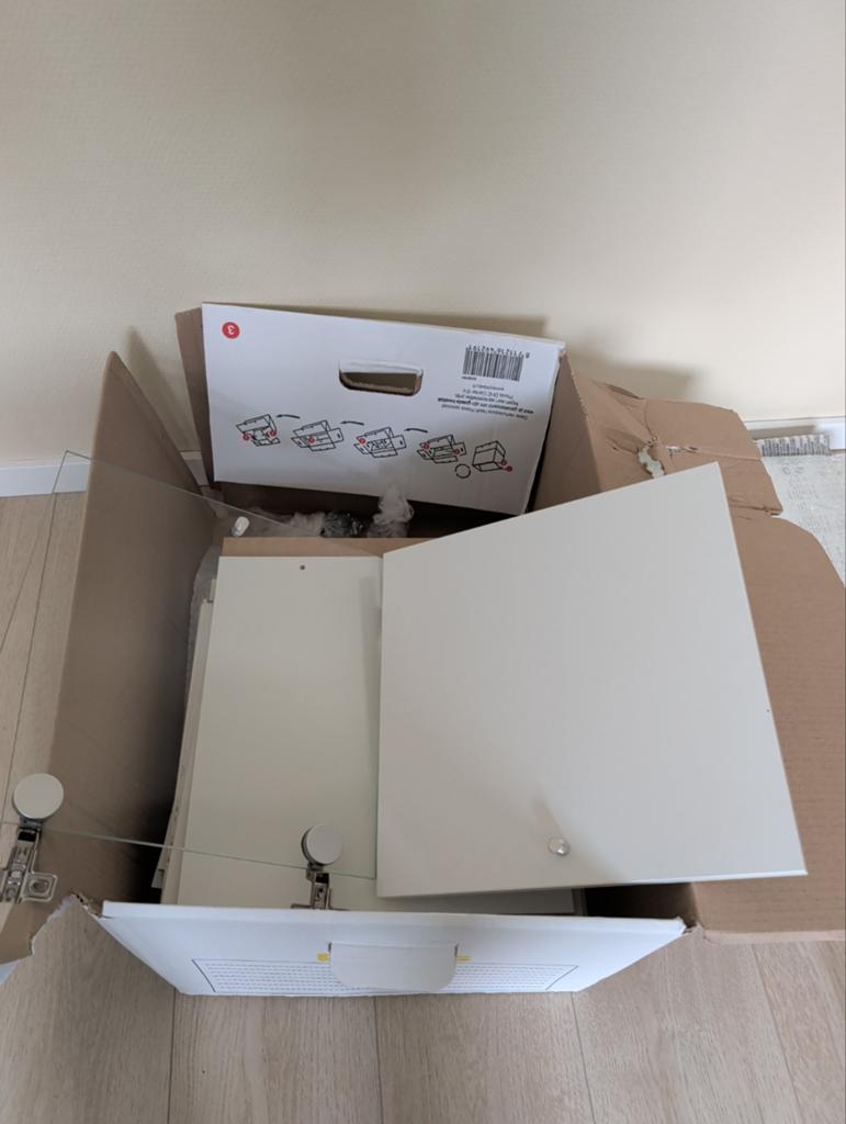 Diverse Kallax inzet stukken, Ophalen, Minder dan 40 cm, Doos, Minder dan 35 cm