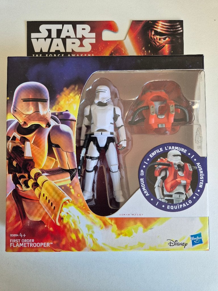 Star Wars TFA First Order Flametrooper Armor Up, Ophalen of Verzenden, Nieuw, Actiefiguurtje