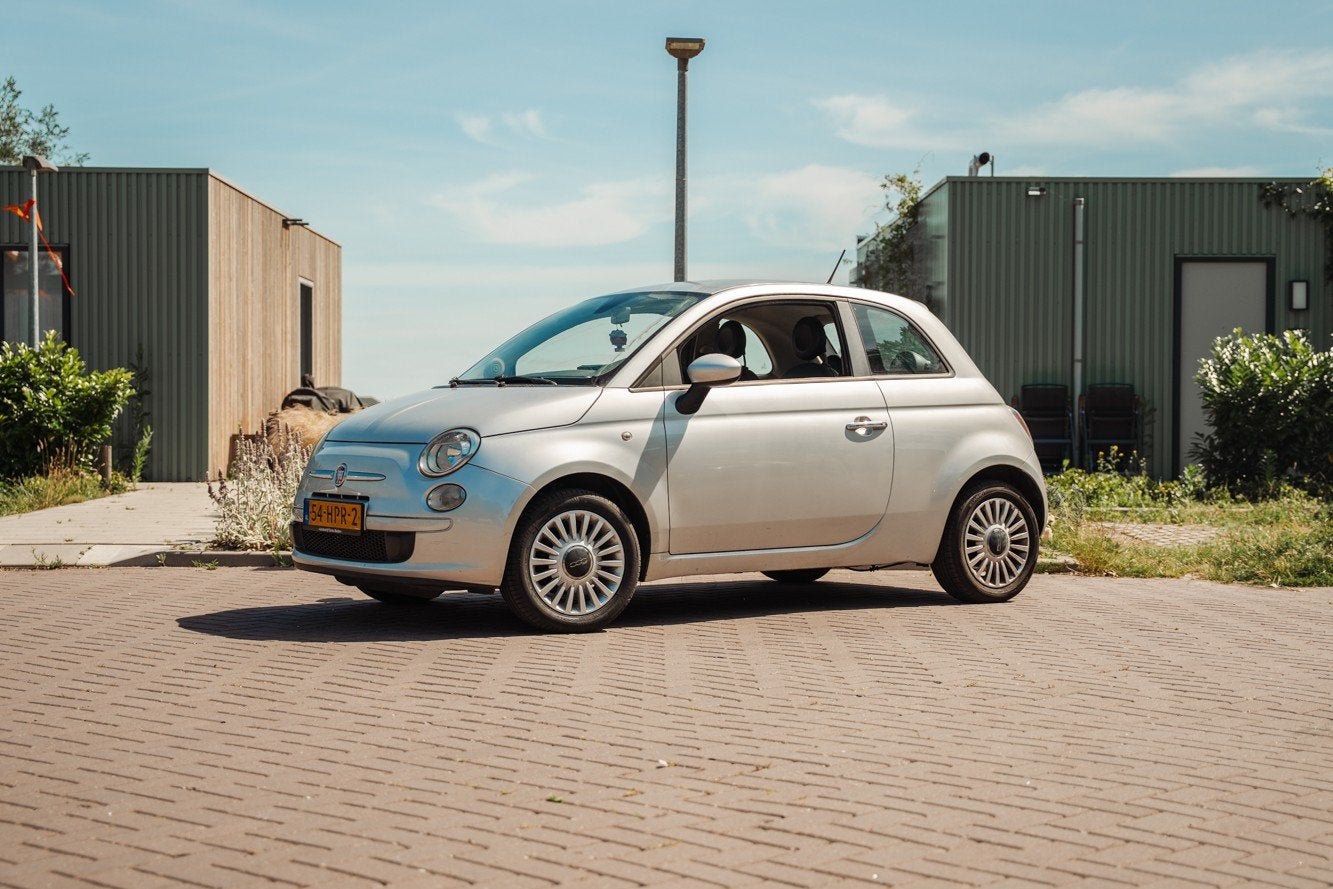 Chique Fiat 500 1.2  - Nieuwe APK - Groot onderhoud, Voorwielaandrijving, Euro 5, Stof, 4 cilinders
