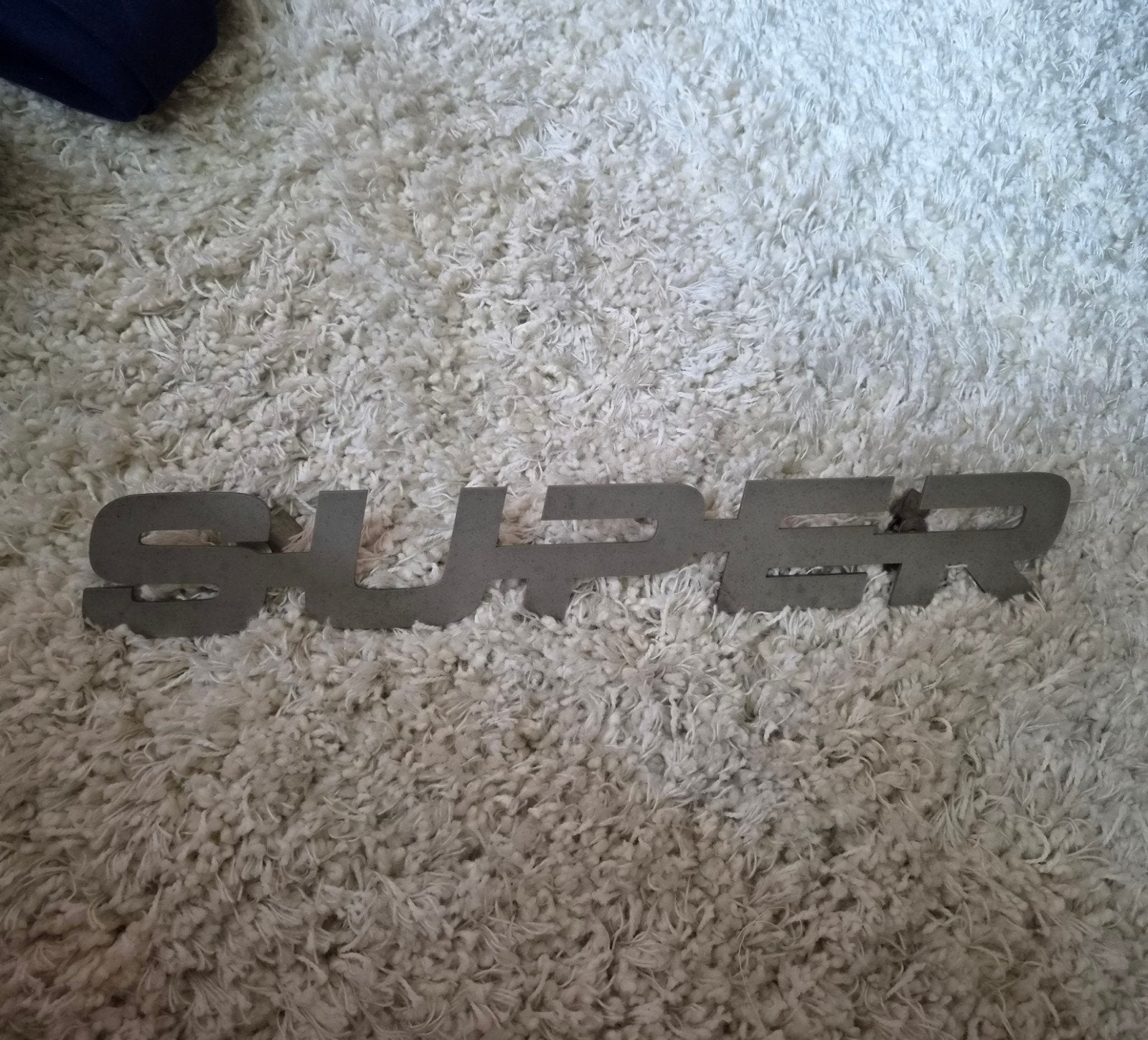 Scania Super grill bordje truck, Ophalen of Verzenden, Gebruikt