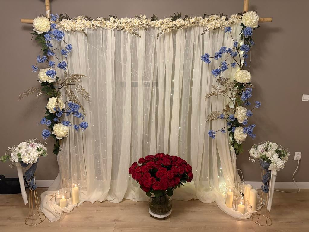 VERHUUR Backdrop (verloving/handvraging/ etc), Ophalen