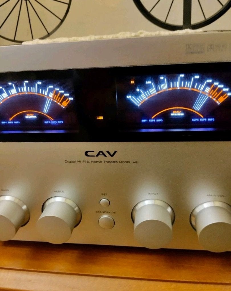 High end Stereo/ surround ~ CAV Audio A8, Ophalen, Zo goed als nieuw, 120 watt of meer, Overige merken