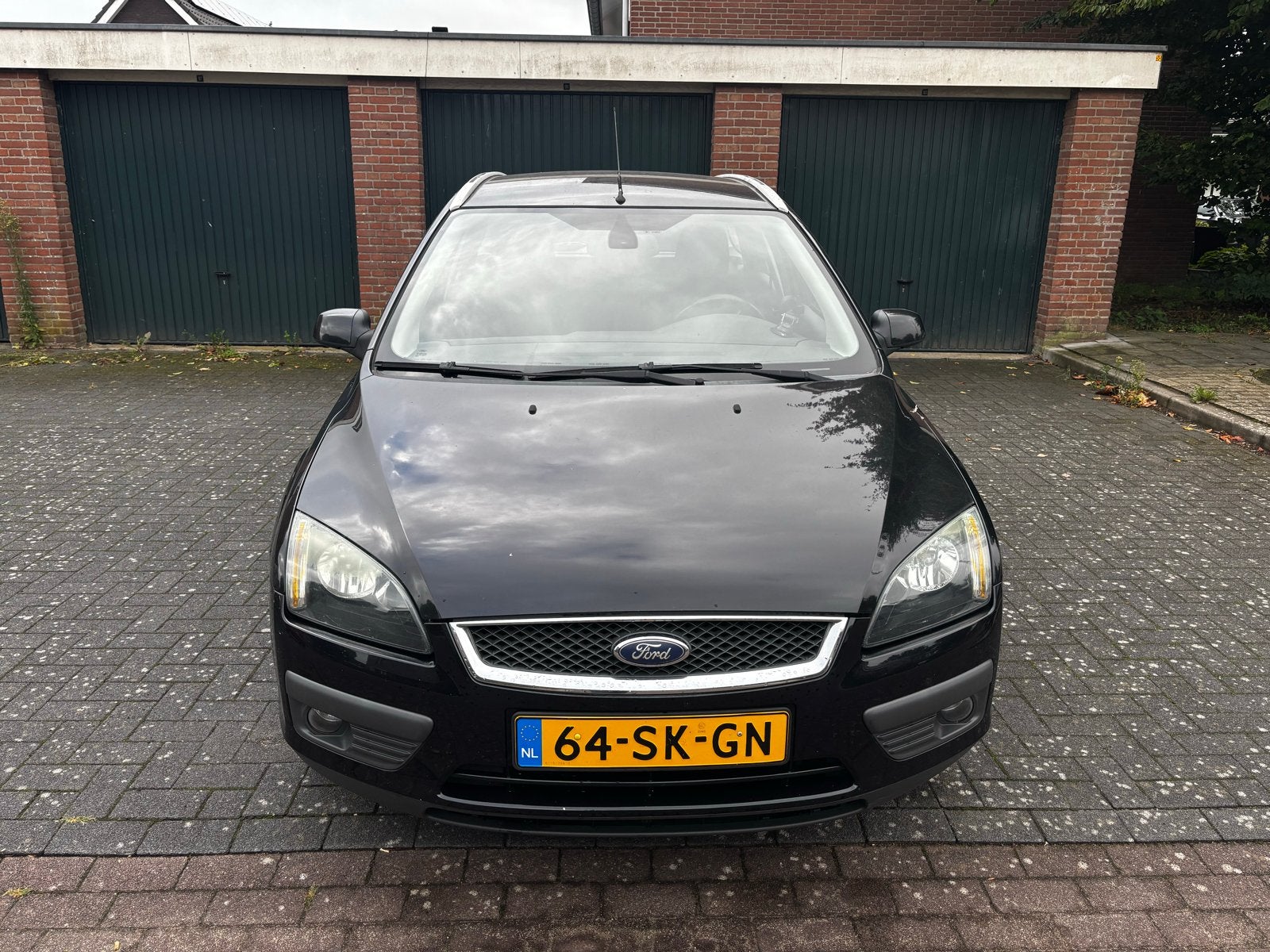 Ford Focus 1.6 74KW Wagon 2006 Zwart, Auto's, 1596 cc, 15 km/l, 4 cilinders, 635 kg