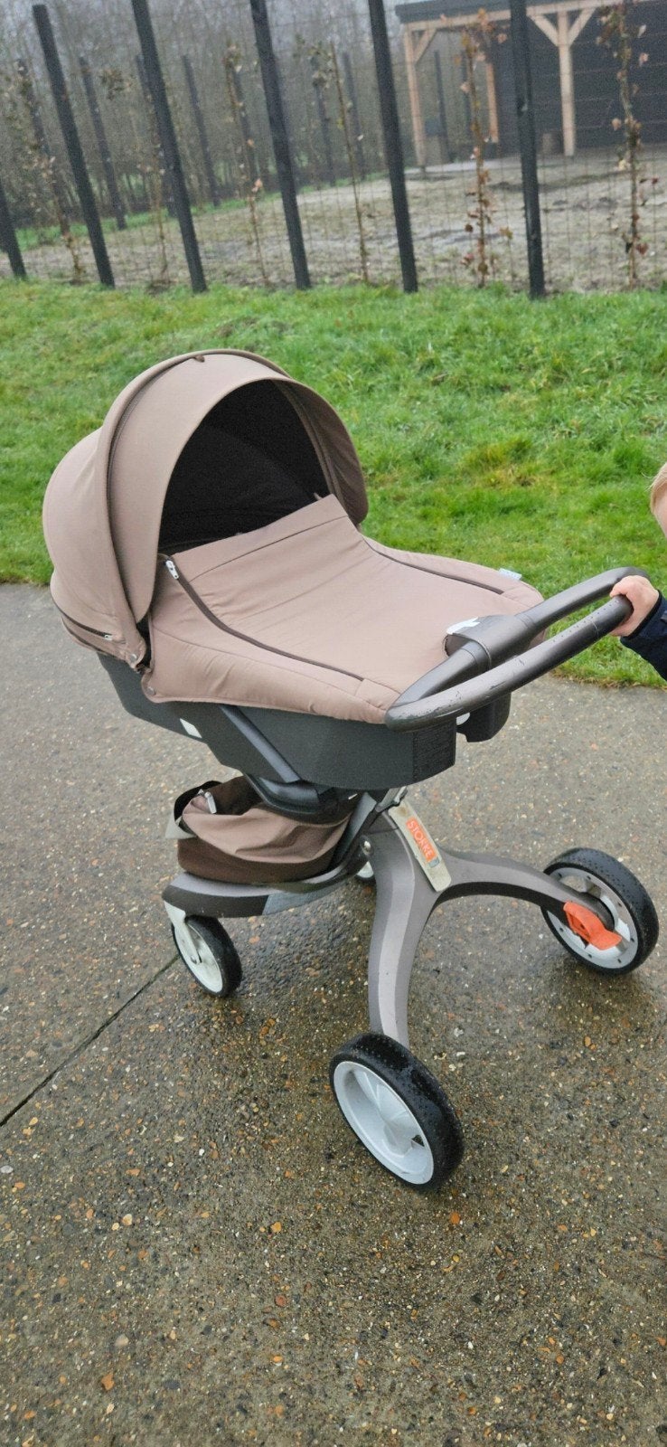 Stokke Xplory kinderwagen incl. voetenzak en regenhoezen, Ophalen, Zo goed als nieuw, Kinderwagen, Overige merken