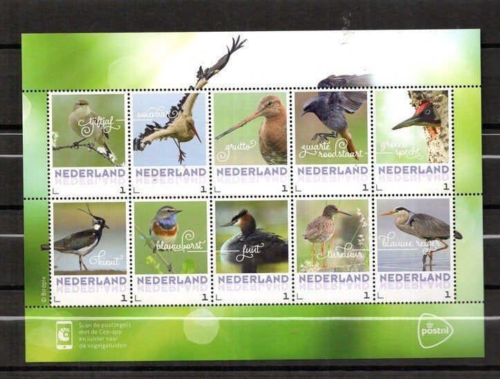 postfris velletje. Persoonlijke postzegels. vogels, Ophalen of Verzenden, Na 1940, Postfris