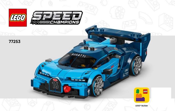 Lego | Speed | Bugatti Vision GT hyper sportauto | 77253, Lego, Lego, Nieuw, https://legohouse.com/en-gb/info/contact-us/