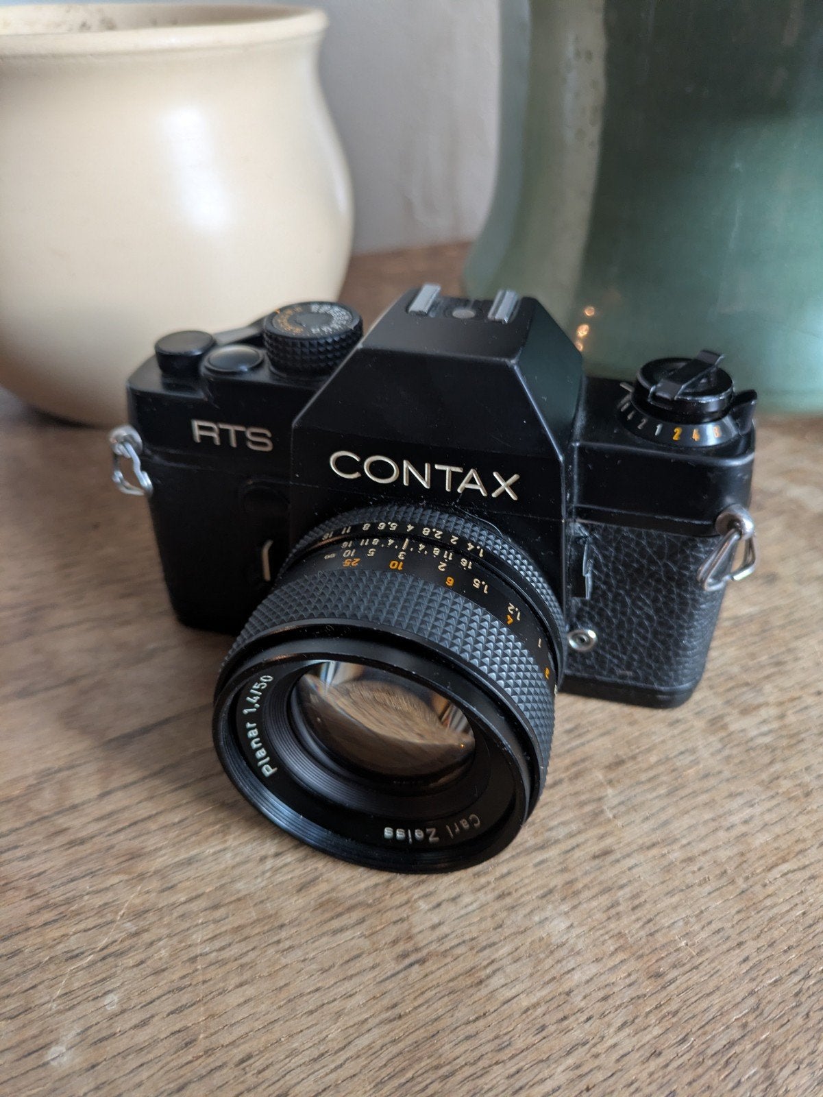 Contax RTS met planar 50mm 1.4, Ophalen of Verzenden, Gebruikt, Spiegelreflex, Overige Merken