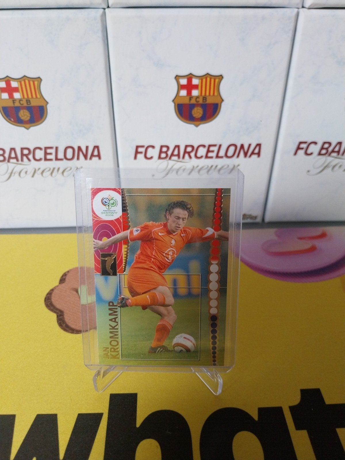 Jan Kromkamp Panini World Cup 2006, Ophalen of Verzenden, Zo goed als nieuw, Overige binnenlandse clubs, Poster, Plaatje of Sticker