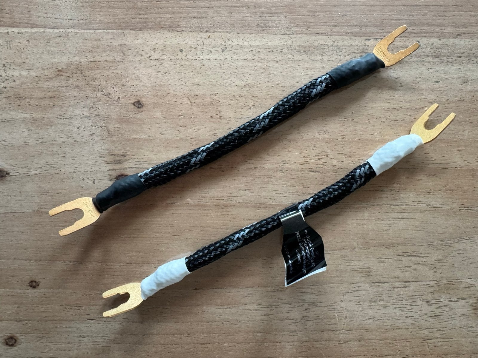 Inakustik Referenz LS-1002 Bi-Wire Jumpers 2 stuks - NIEUW, Ophalen of Verzenden, Nieuw, Minder dan 2 meter, Luidsprekerkabel