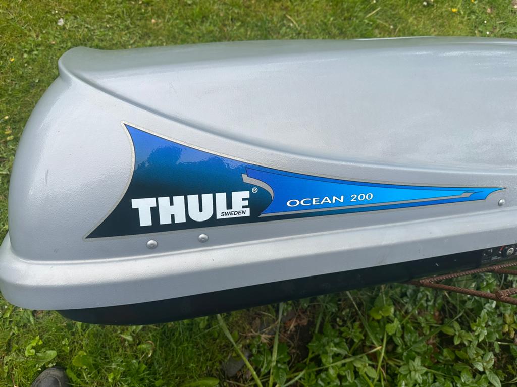 Thule Ocean 200 dakkoffer, Auto diversen, Dakkoffers, Ophalen, Zo goed als nieuw