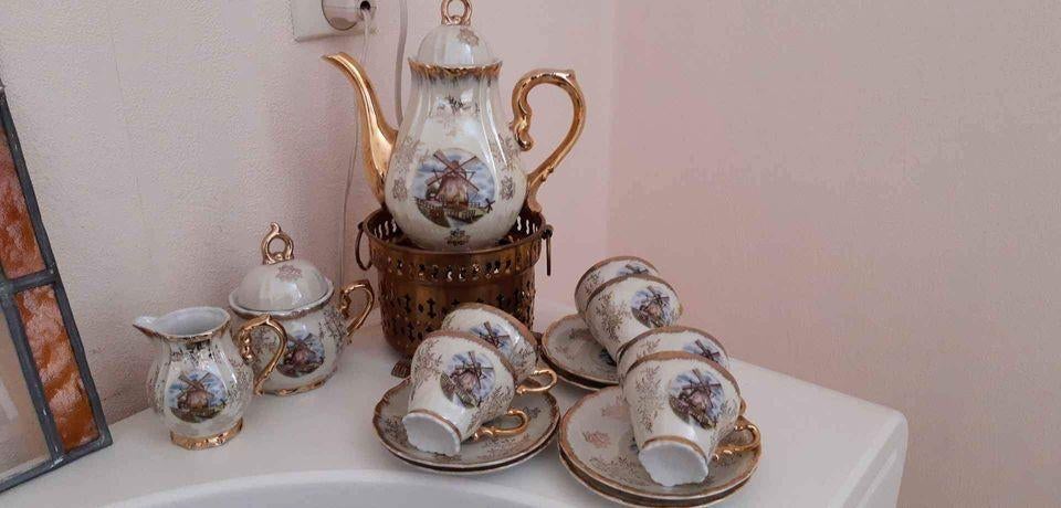 theeservies, Antiek en Kunst, Antiek | Servies compleet, Ophalen of Verzenden