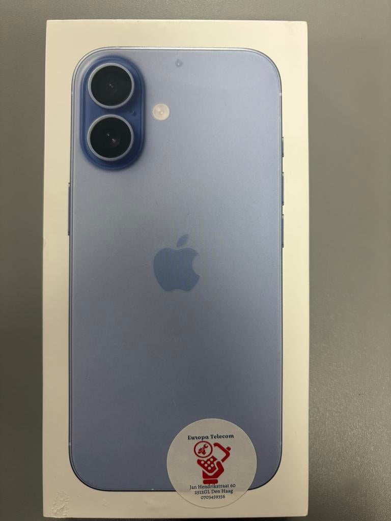 Nieuwe iPhone 17 Blauw 256 GB - Ongeopend, Telecommunicatie, Mobiele telefoons | Apple iPhone, 256 GB, Nieuw, Ophalen of Verzenden