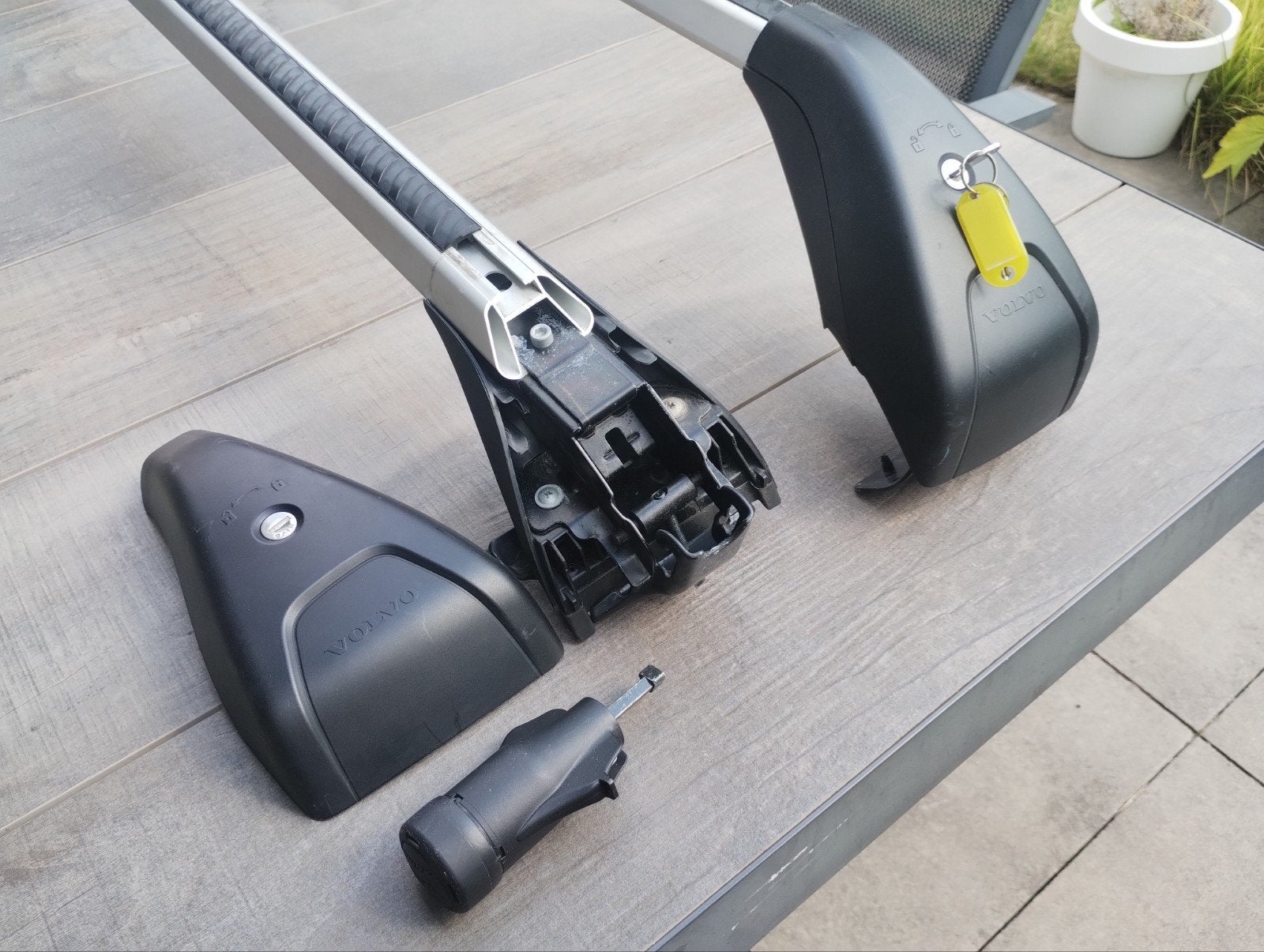 Volvo dakdragers V60 2010-2018, Auto diversen, Ophalen, Gebruikt