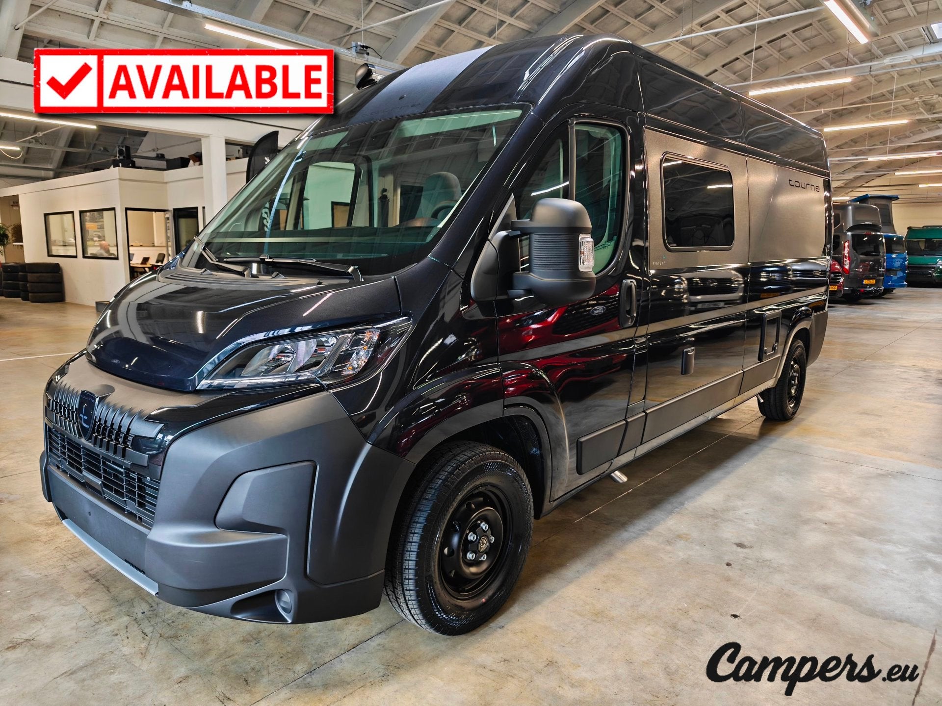 Tourne Mobil 6.0 CRUISE LIGHT EDITION 2.2 BLUEHDI 120PK, Caravans en Kamperen, Overige merken, Buscamper of Camperbus, Elektrische ramen