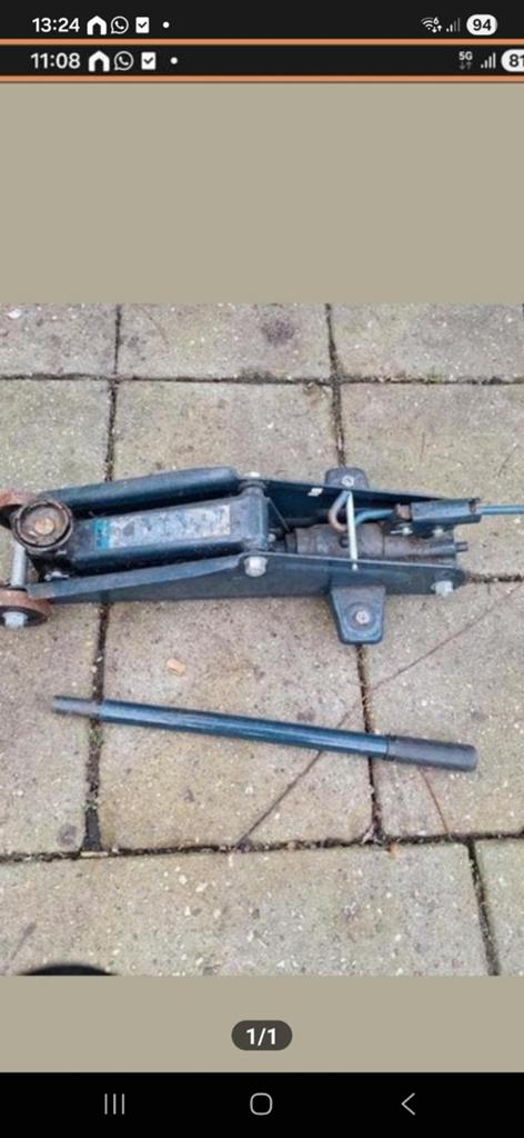 Garage auto krik, Ophalen, Hydraulisch, Garagekrik