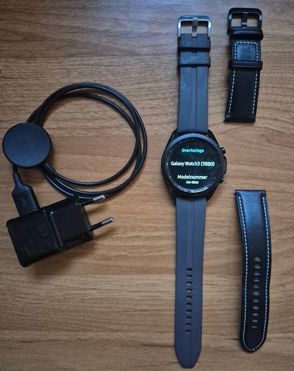 Samsung Galaxy Watch 3, Zwart, Ophalen of Verzenden, Zo goed als nieuw, Android