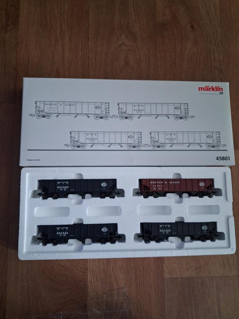 Märklin H0 Hopper Car Set 45801 - Nieuw in doos, Ophalen of Verzenden