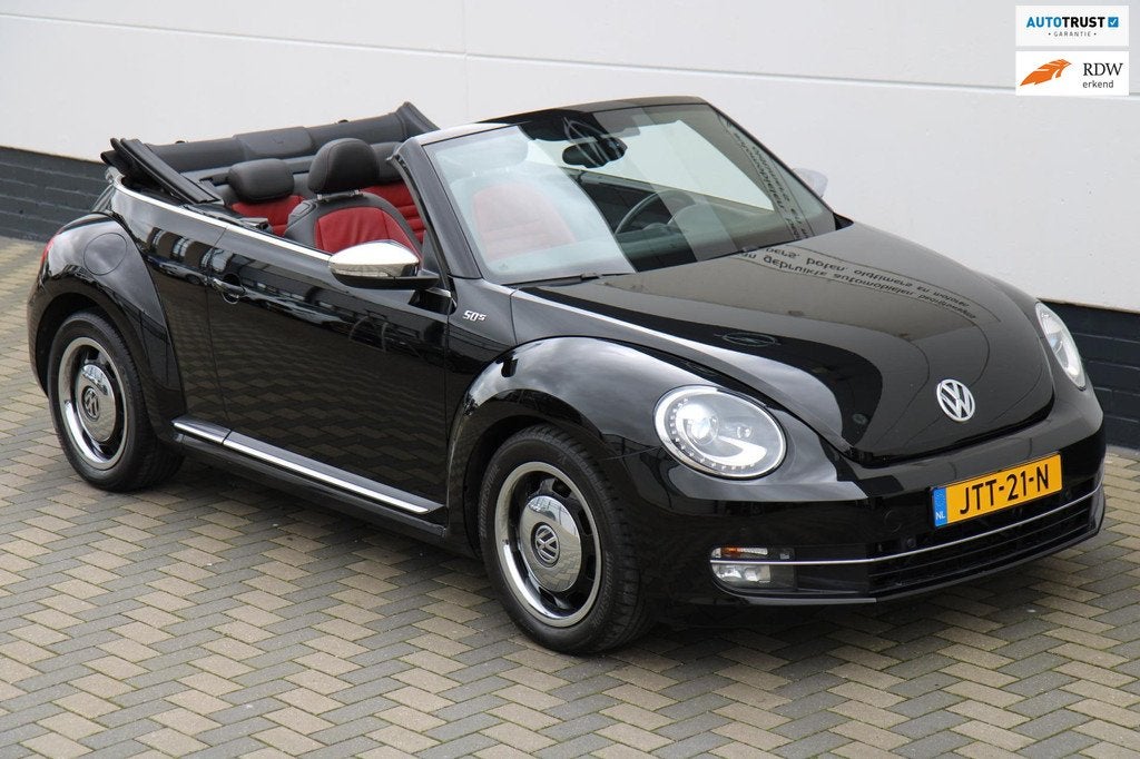 Volkswagen Beetle Cabriolet 1.4 TSI 160Pk 50's Edition LUXE, Voorwielaandrijving, 15 km/l, Gebruikt, 4 cilinders