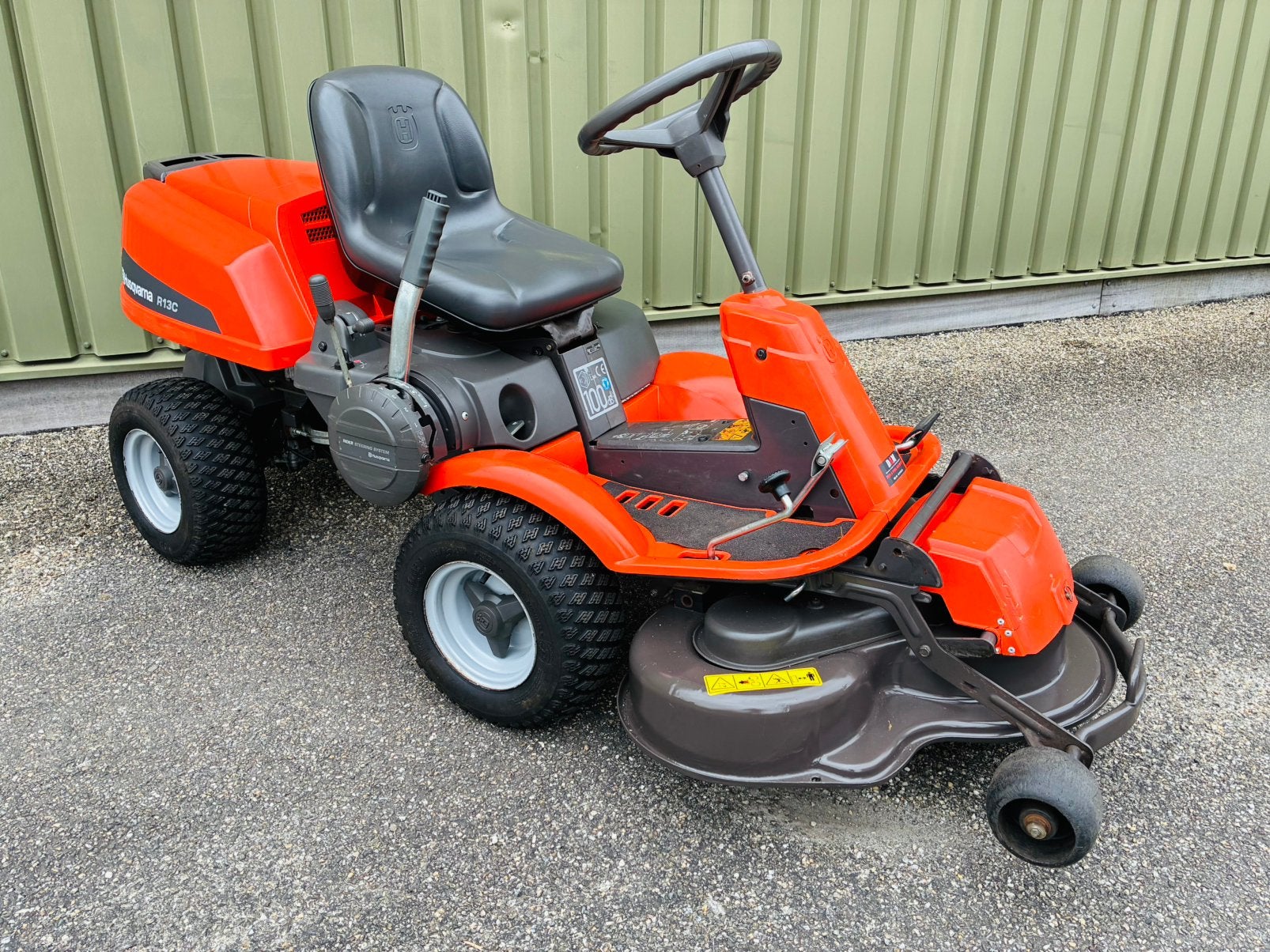 Nette husqvarna R13c zitmaaier frontmaaier mulch hydro, Tuin en Terras, Ophalen, Gebruikt