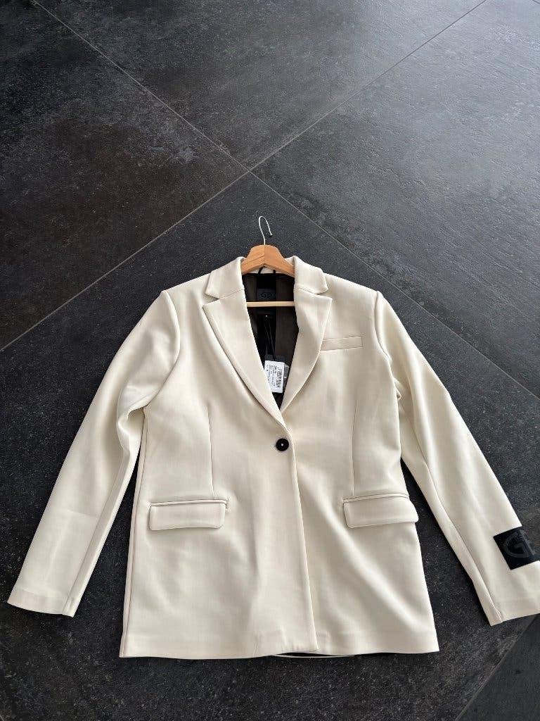 Goldbergh NIEUW blazer / colbert crème maat M, Maat 38/40 (M), Verzenden, Wit, Nieuw