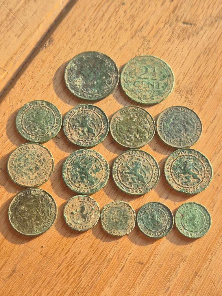 Nederlandse munten 1800-1900 - alleen bieden, Postzegels en Munten, Munten | Nederland, Ophalen of Verzenden, Koningin Wilhelmina