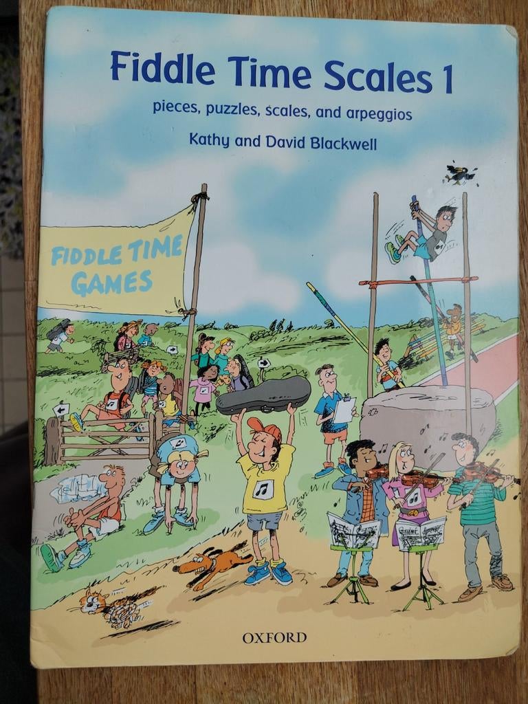 Fiddle Time Scales 1: Viool lesboek voor beginners, Ophalen of Verzenden, Les of Cursus, Klassiek
