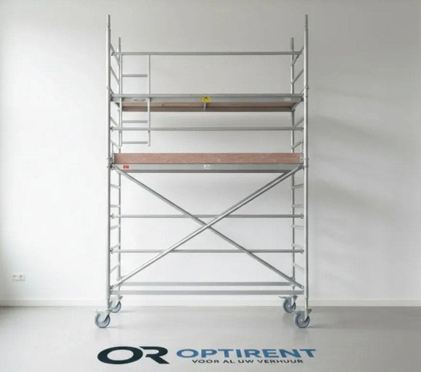 Te huur Steigermateriaal OptiRentNL, Ophalen, Rolsteiger of Kamersteiger