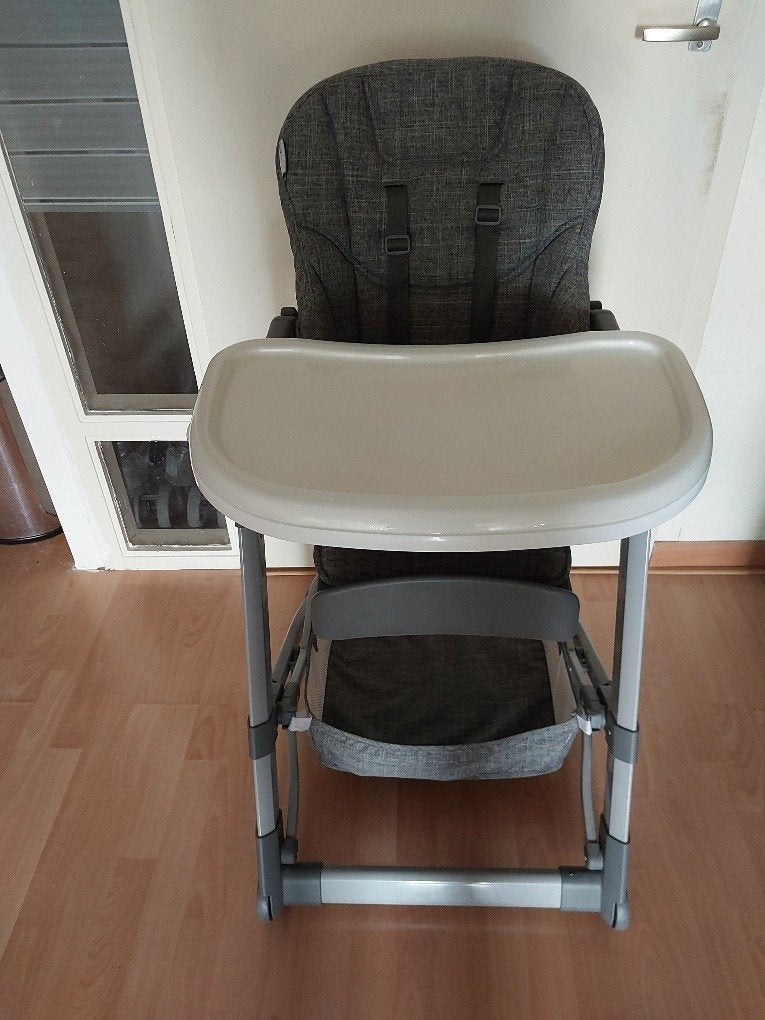 Hauck Grow up Kinderstoel in topconditie 75,00, Ophalen, Zo goed als nieuw, Meegroeistoel, Gordel(s)