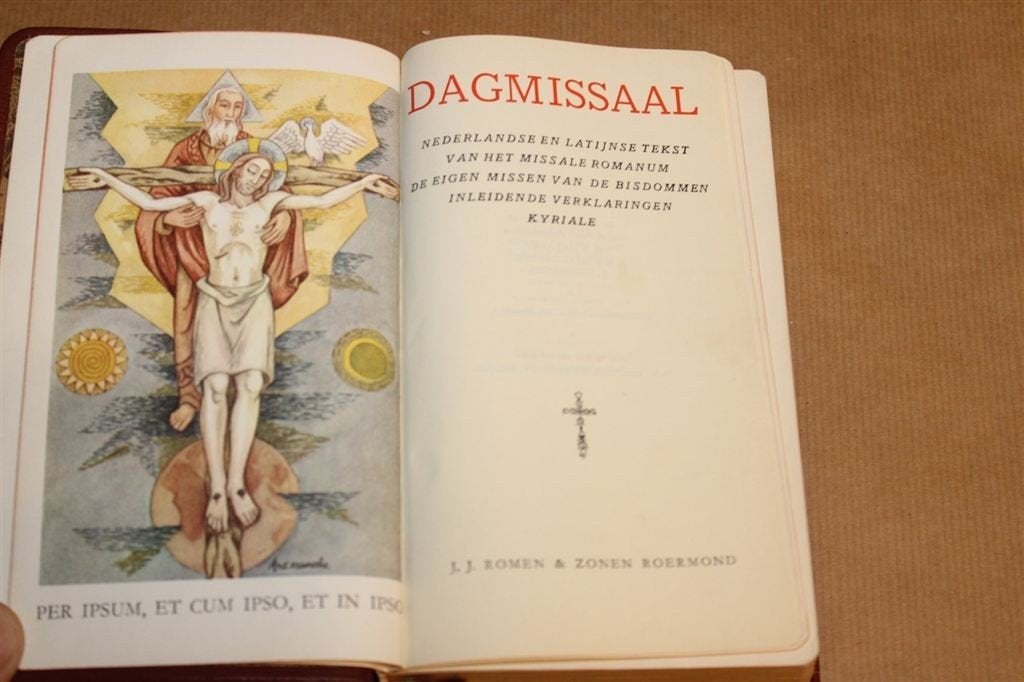 Stallaert-Missaal — Latijn & Nederlands, Goudsnede 1959, Ophalen of Verzenden, Gelezen
