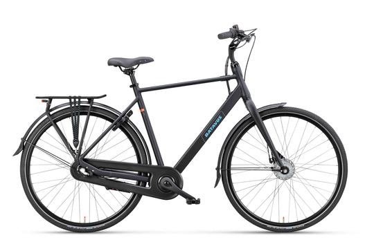 Batavus Fonk 3 zwart heren 57cm 28inch, 57 tot 61 cm, Nieuw, Batavus, Versnellingen