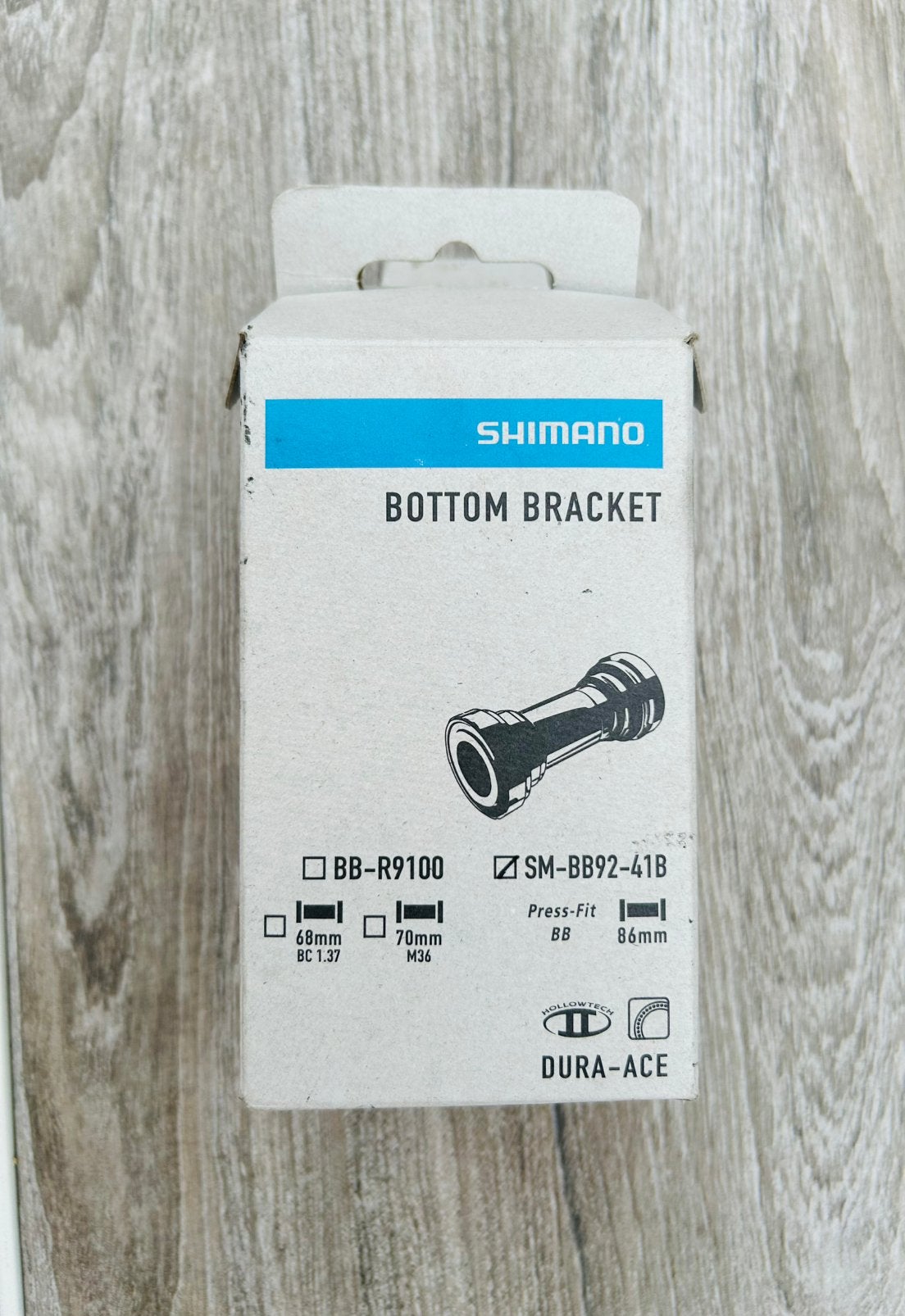 Shimano Dura Ace bottombracket SM-BB92 R9100, Fietsen en Brommers, Fietsonderdelen, Overige typen, Ophalen of Verzenden, Racefiets