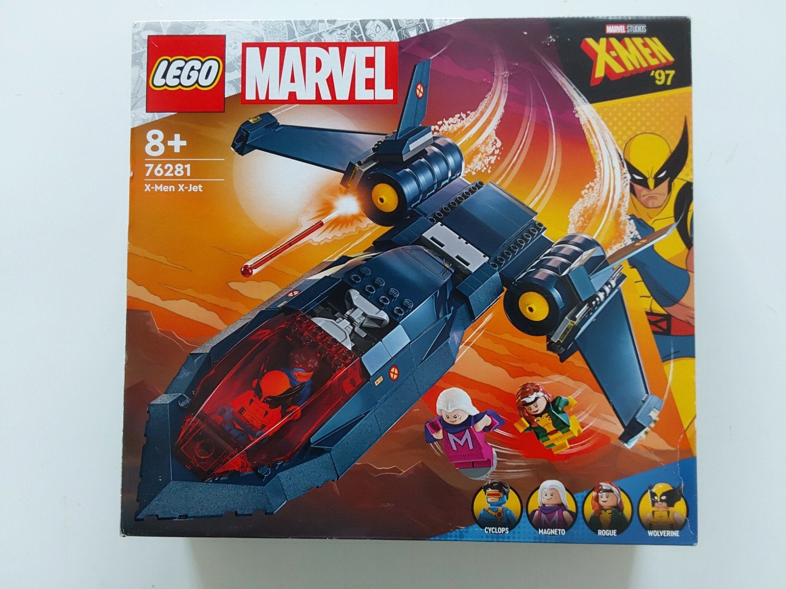 Lego Marvel 76281 X - Men X  - Jet 🆕️ ( in seal ), Marvel, Lego, Compleet, Nieuw