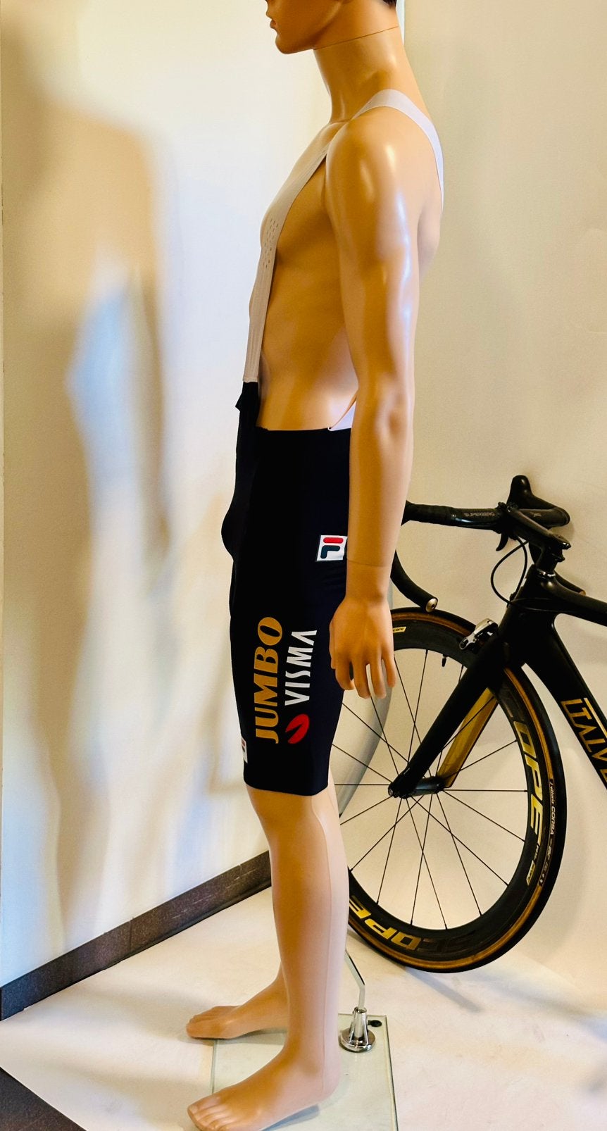 Wielrenkleding wielrenbroek fietsbroek maat S Fila, Fietsen en Brommers, Fietsaccessoires | Fietskleding, S, Heren, Ophalen of Verzenden