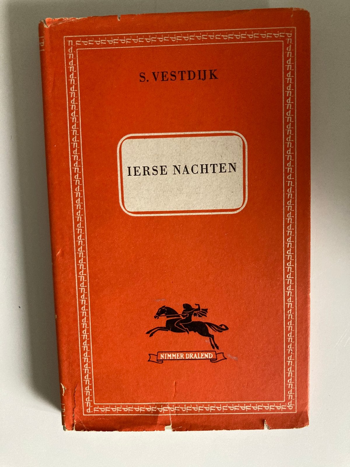 Vintage hardcover met stofomslag S Vestdijk Ierse Nachten, Boeken, Ophalen of Verzenden, Gelezen, Nederland