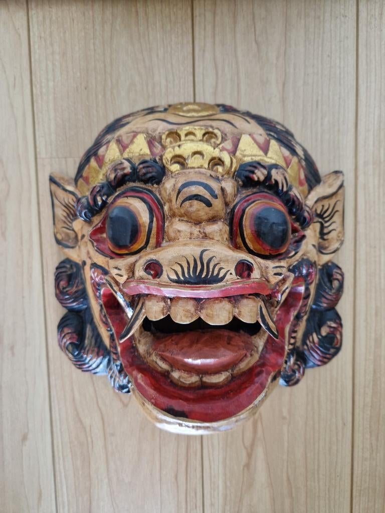 Oosters masker, Ophalen of Verzenden, Zo goed als nieuw, Halloween of Griezel