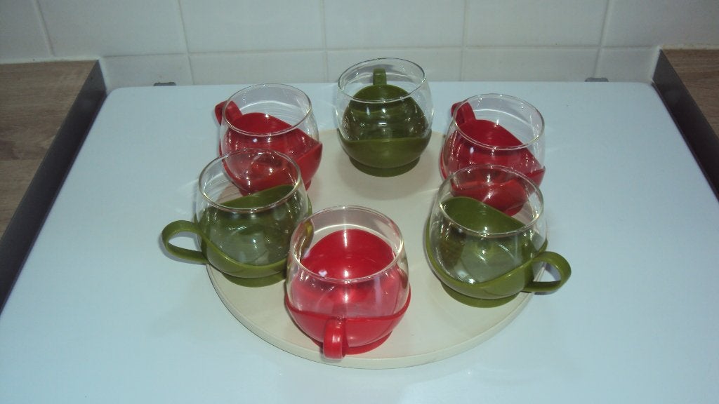 SERVIES 1950 JAREN GERMANY, Ophalen of Verzenden