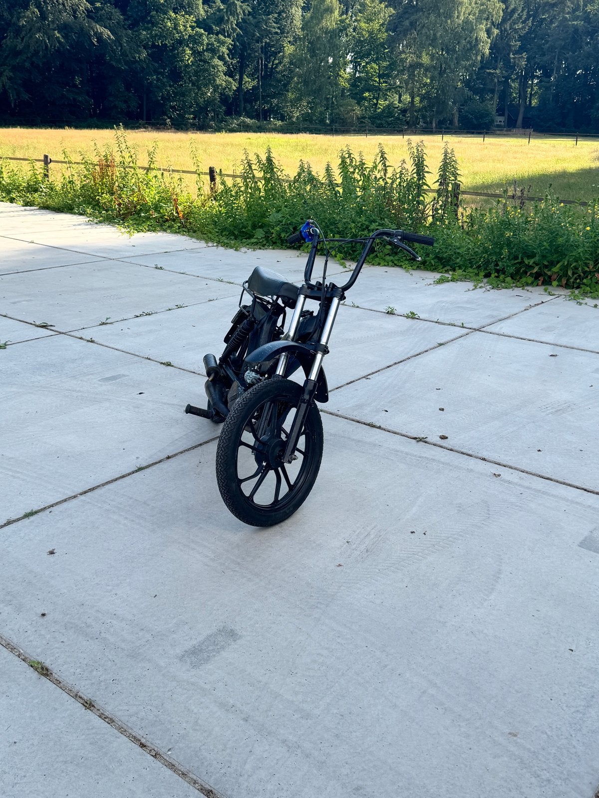 Custom Tomos A35 65cc, Fietsen en Brommers, Brommers | Tomos, Ophalen, Gebruikt, Overige modellen, Maximaal 45 km/u