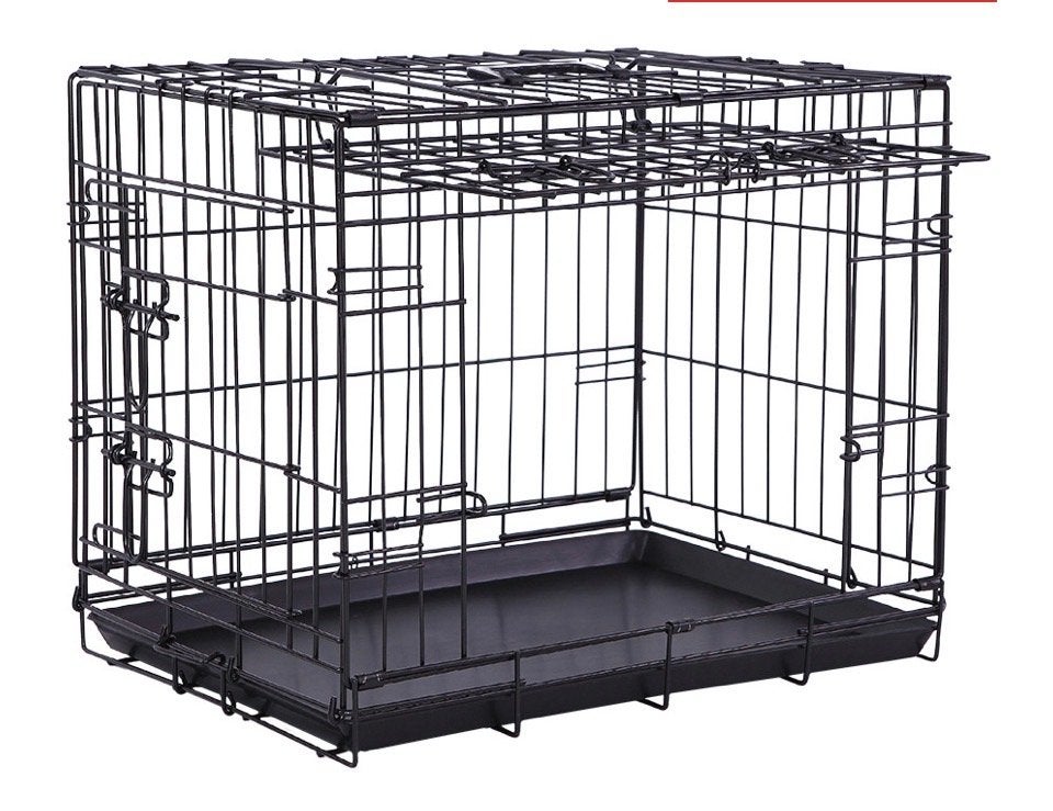 Honden Bench twee stuks met schuifdeur nieuw 91x56x63, Dieren en Toebehoren, Hondenbenches, Ophalen, Nieuw