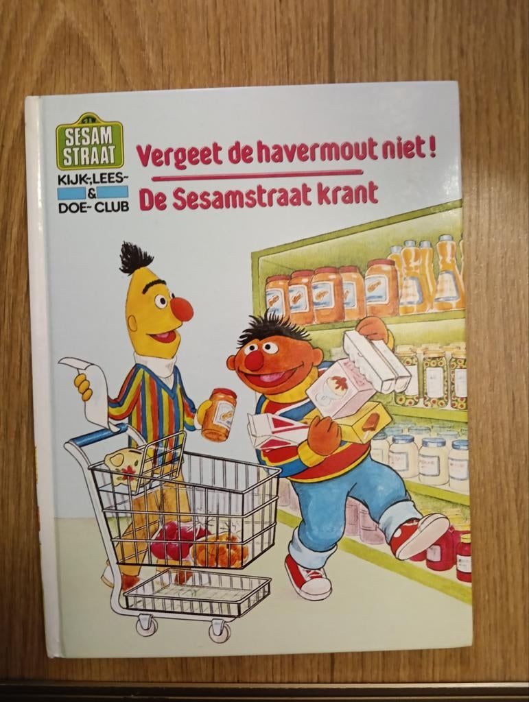 Sesamstraat kijk lees en doe boek, Ophalen of Verzenden, Fictie algemeen