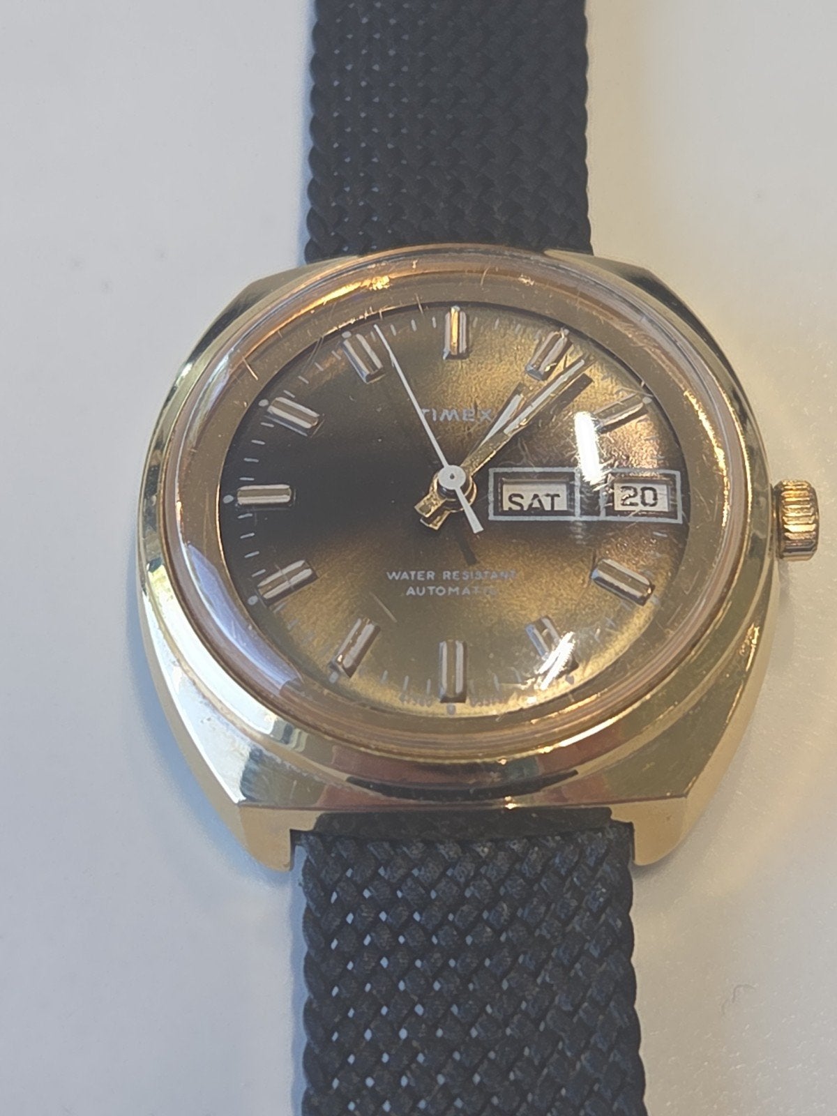 Vintage Timex automatic horloge, Overige merken, Staal, X, 1960 of later