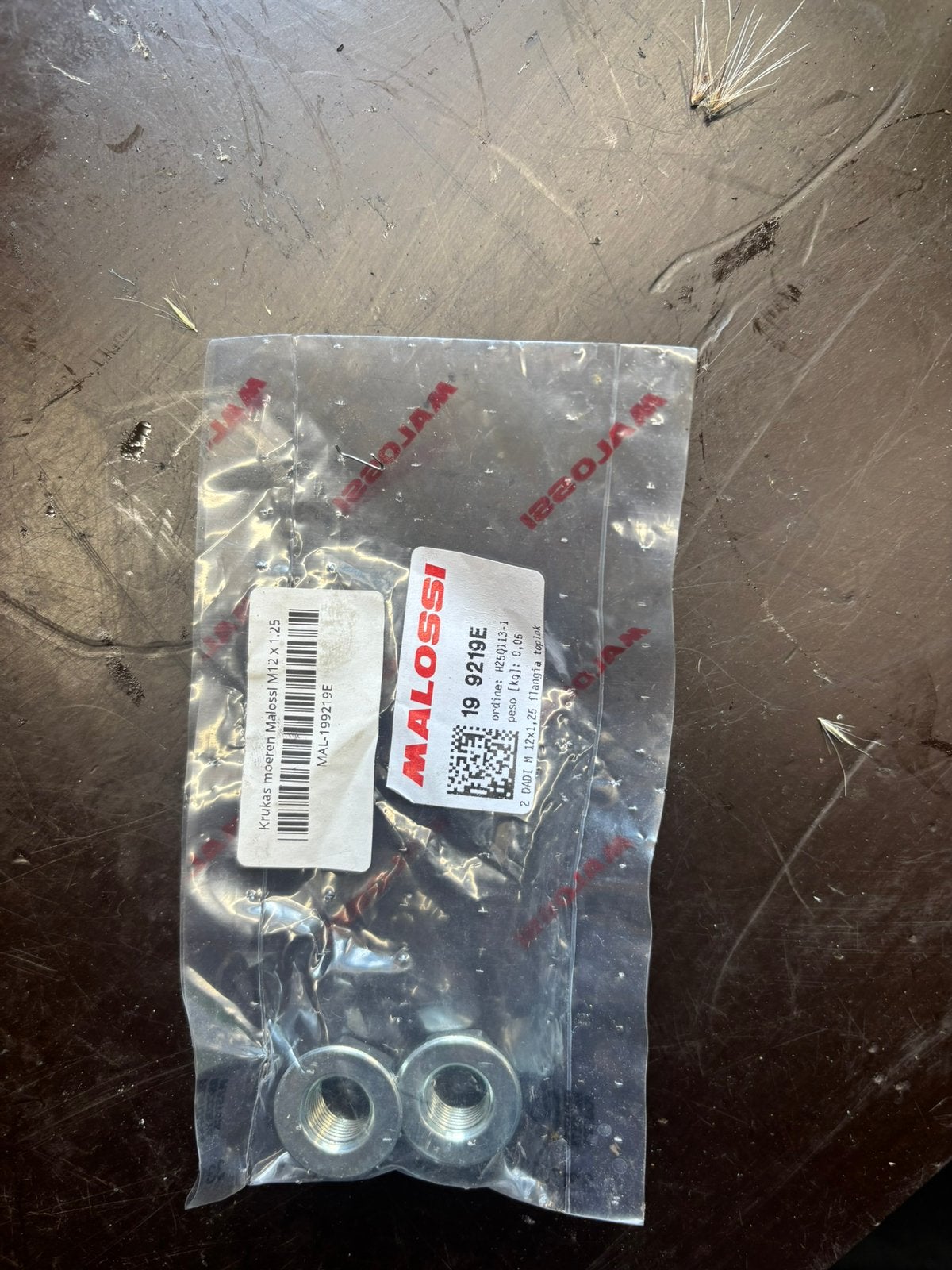 Krukas moeren malossi m12 x 1.25, Ophalen of Verzenden, Nieuw, Overige typen, Piaggio